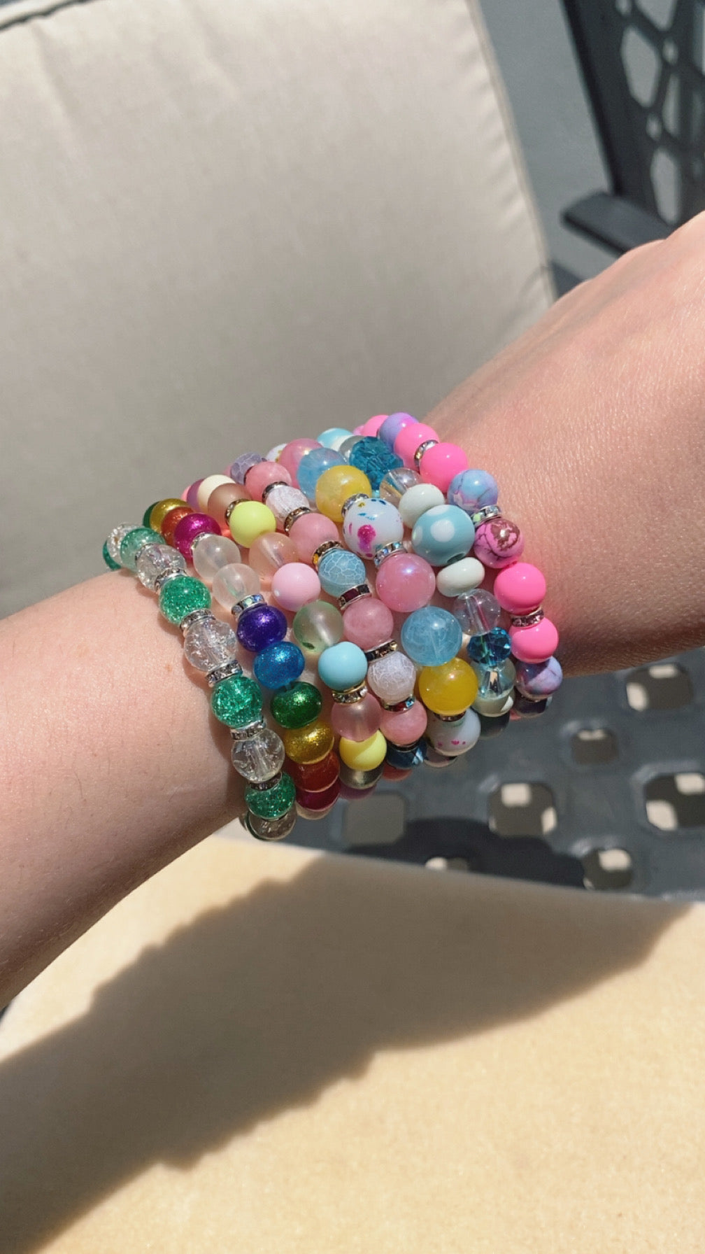 Assorted Beaded Bracelets