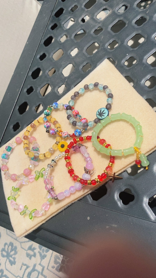 Assorted Beaded Bracelets